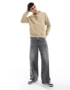 Nike Club Swoosh Graphic Backprint Hoodie In Beige For Men -Nike Sales Store 207357331 3