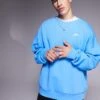 Nike Club Sweatshirt In Blue For Men Mid Blue -Nike Sales Store 207357372 1 midblue