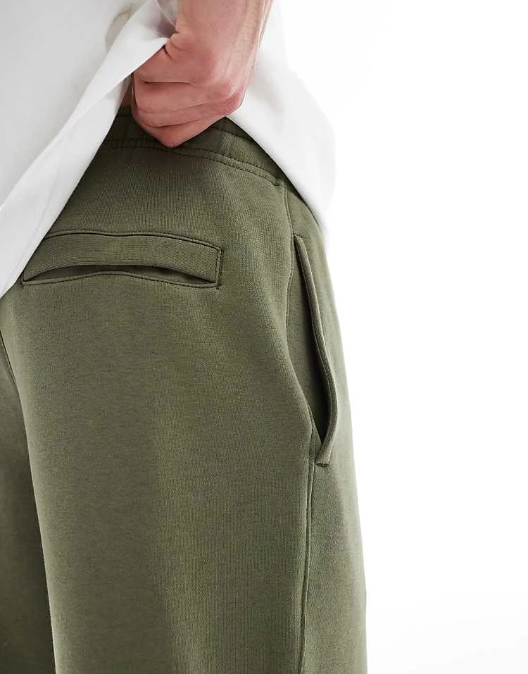 Nike Club Joggers In Olive For Men Mid Green 5 Nike Club Joggers In Olive For Men Mid Green - Image 3
