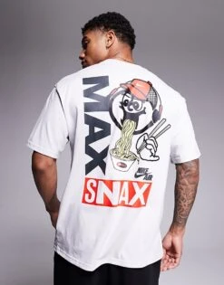 Nike Max 90 Graphic T-shirt In Grey For Men -Nike Sales Store 207492989 4