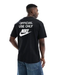 Nike M90 Graphic T-shirt In Black For Men -Nike Sales Store 207493433 1 black 1