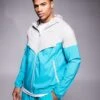 Nike Running Windrunner Jacket In Grey And Blue For Men Mid Blue -Nike Sales Store 207505078 1 midblue