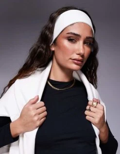 Nike Dri-Fit Fury Elevate Headband In Sail For Unisex White -Nike Sales Store 207875463 2