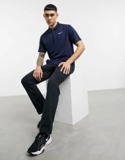 Nike Golf Victory Polo Shirt In Navy For Men -Nike Sales Store 21303060 1 navy 3
